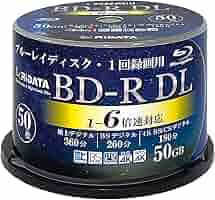 RiTEK　ブルーレイディスク RIDATA BD-R260PW 6X.50SP A　BD-R DL 6倍速 50枚組 対応書込速度:6倍速 RiTEK(ライテック)のブルーレイディスク